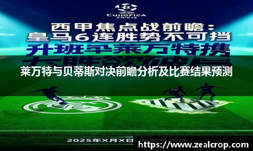 莱万特与贝蒂斯对决前瞻分析及比赛结果预测
